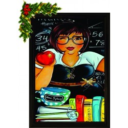 Teacher 40x60cm with Frame