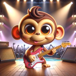 Monkey Guitar