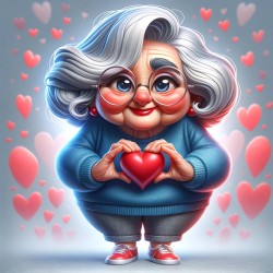 Old Lady hearts