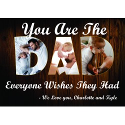 You are the Dad Printed Canvas