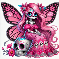 Pink Skull