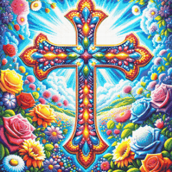 Colourful Cross