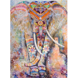 Colourful Elephant 40x55