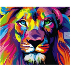 Colourful Lion