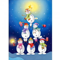 7 Snowmen